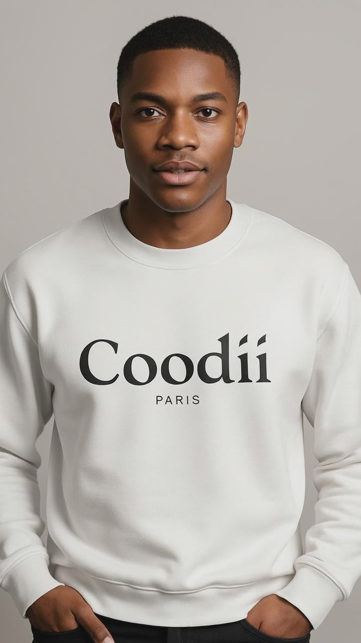 PULL HOMME - BLANC