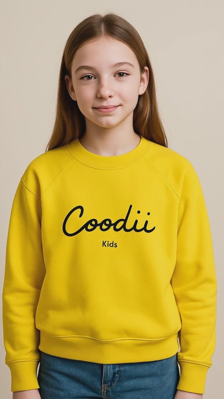 PULL ENFANT - JAUNE