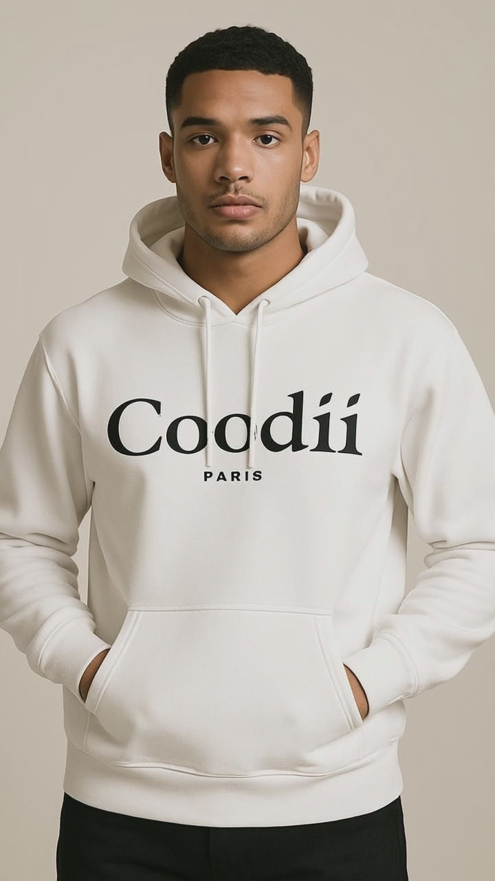 SWEAT-SHIRT HOMME - BLANC