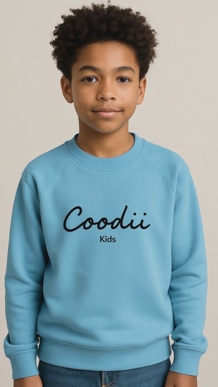 PULL ENFANT - BLEU CIEL