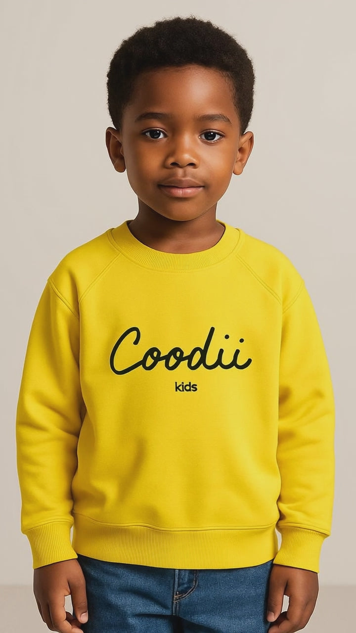 PULL ENFANT - JAUNE
